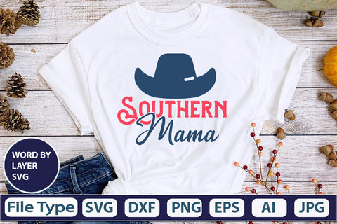 Southern Mama SVG Cut File SVG DesignPlante 503 