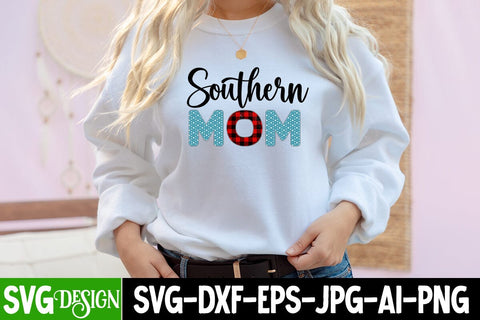 Southern Mom Sublimation Design, Southern Mom SVG Cut File, Southern Mom Sublimation Design Quotes Sublimation BlackCatsMedia 