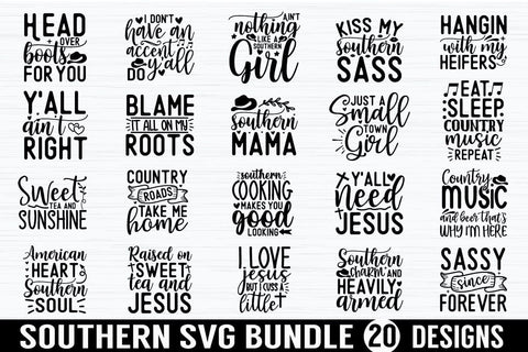 Southern SVG Bundle SVG etcify 