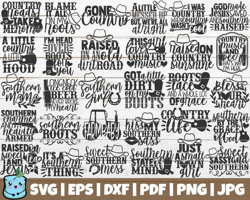 Southern SVG Bundle SVG MintyMarshmallows 