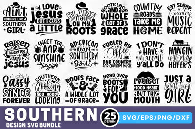 Southern SVG Bundle SVG Regulrcrative 