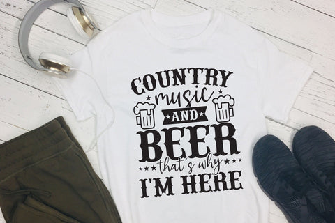 Southern SVG | Country Music And Beer | Country Girl SVG SVG CraftLabSVG 