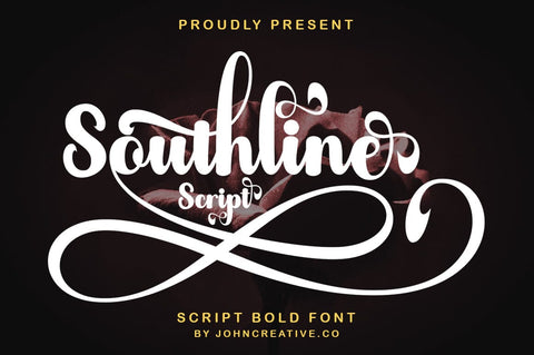 Southline Script Font mr.johncreative.co 