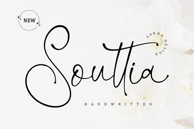 Souttia Font Sakha Design Studio 