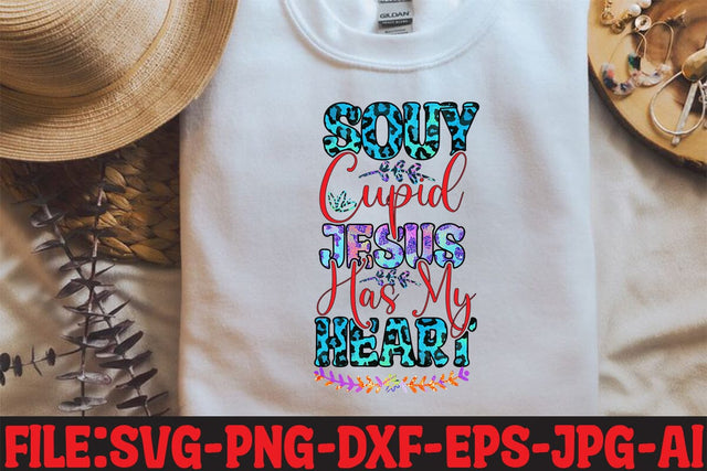 Souy Cupid Jesus Has My Heart Sublimation Sublimation MStudio 
