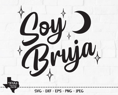 Soy Bruja | Halloween SVG SVG Texas Southern Cuts 