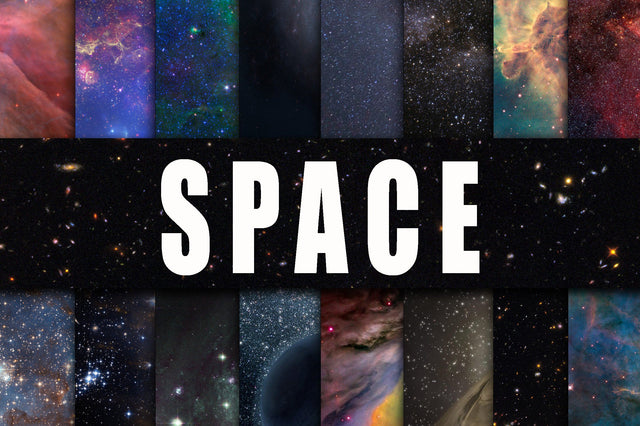 Space Digital Paper Textures Sublimation Old Market 