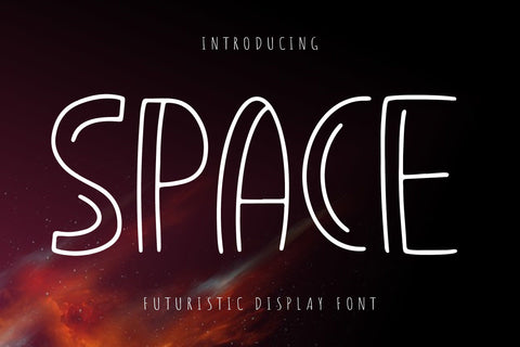 Space Font dapiyupi store 