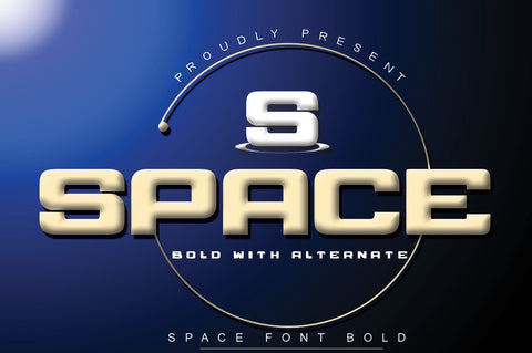 SPACE Font JH-CreativeFont 