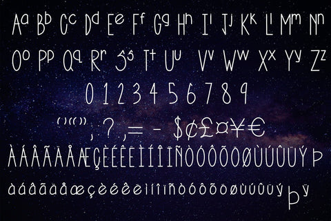 Space Life Font Design Shark 
