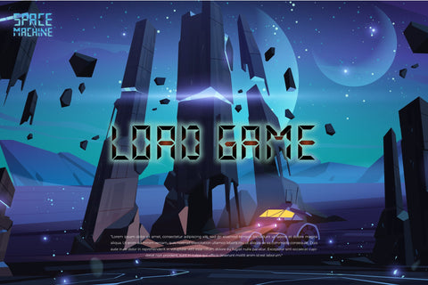 Space Machine Display Font SVG nearzz 