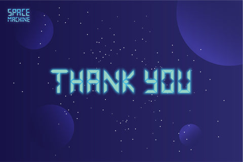Space Machine Display Font SVG nearzz 