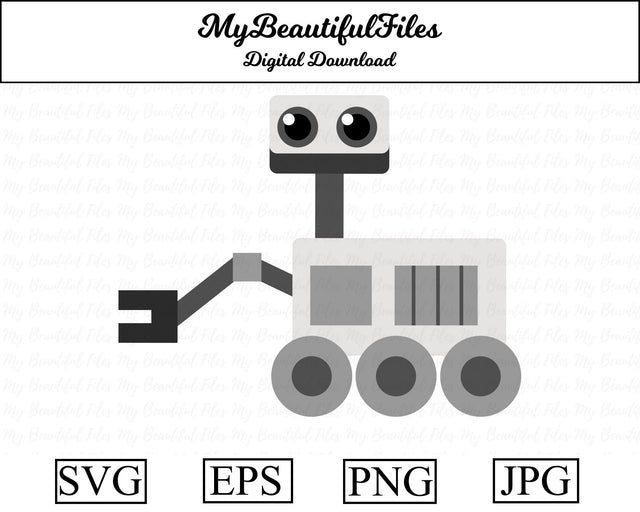 space rover SVG MyBeautifulFiles 