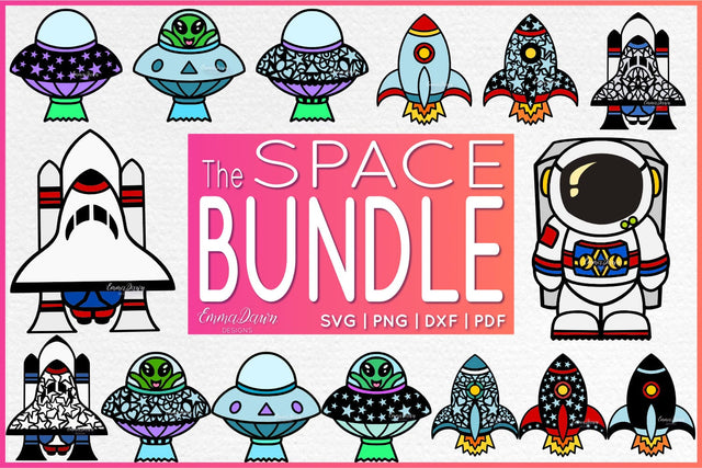 Space SVG Bundle SVG Emma Dawn Designs 