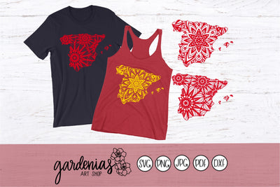 Spain Mandalas SVG Gardenias Art Shop 