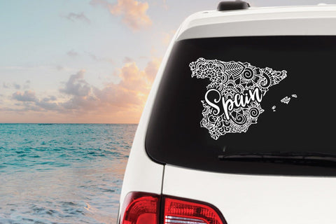 Spain SVG File - Spain Mandala Design SVG Old Market 