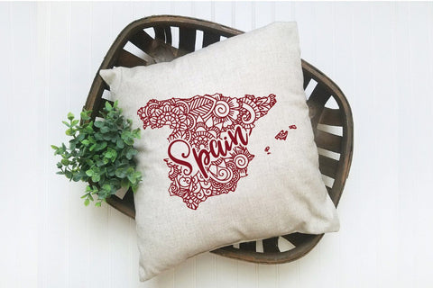 Spain SVG File - Spain Mandala Design SVG Old Market 