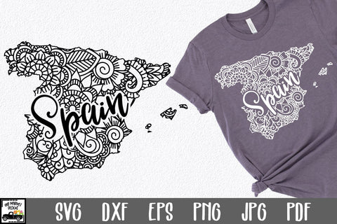 Spain SVG File - Spain Mandala Design SVG Old Market 