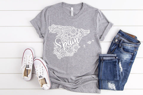 Spain SVG File - Spain Mandala Design SVG Old Market 