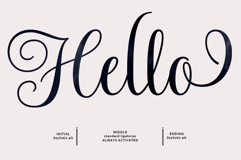 Spalding Script Font Zane Studio55 