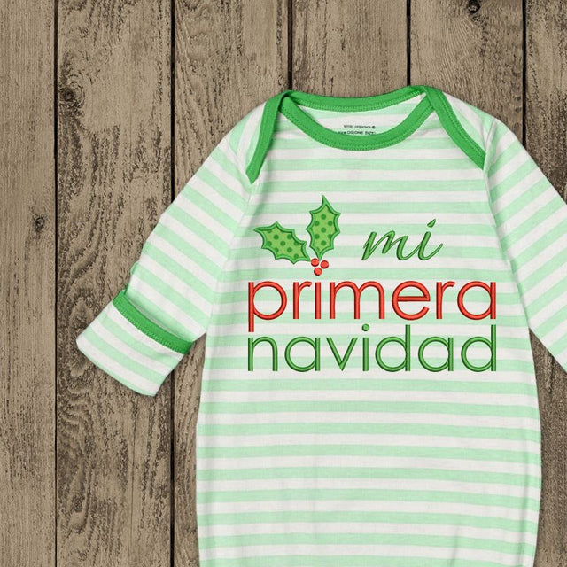 Spanish First Christmas Applique Embroidery Embroidery/Applique Designed by Geeks 