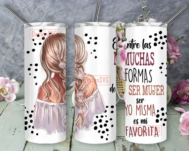 Spanish Positive 20oz Design, Motivational 20oz wrap, Digital Sublimation design, Espanol Tumbler Design Sublimation DesignSVG 