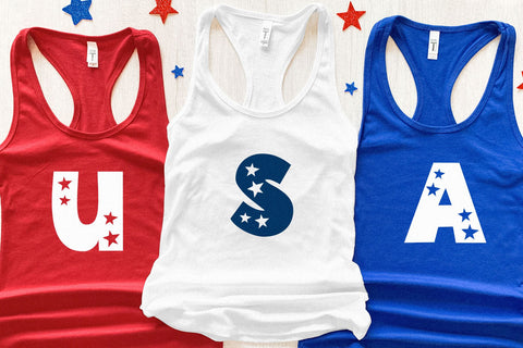 Spark - Fourth of July Font Font KA Designs 