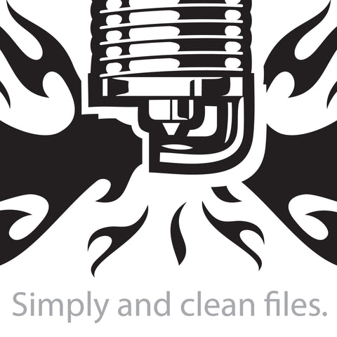 Spark Plug with Flame SVG TribaliumArtSF 