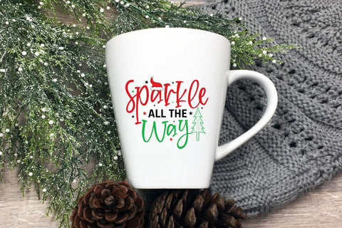 Sparkle All the Way | Christmas SVG SVG CraftLabSVG 