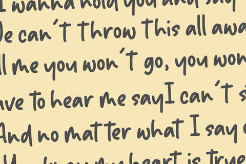 Sparkle Dream Lovely Handdrawn Font Font Balpirick 