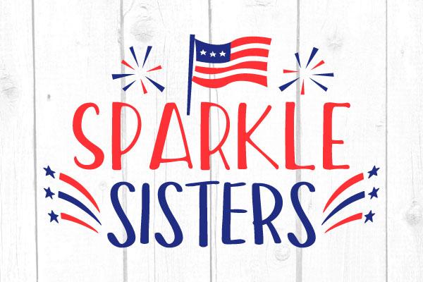 Sparkle Sisters Svg SVG cricutfilesmg 