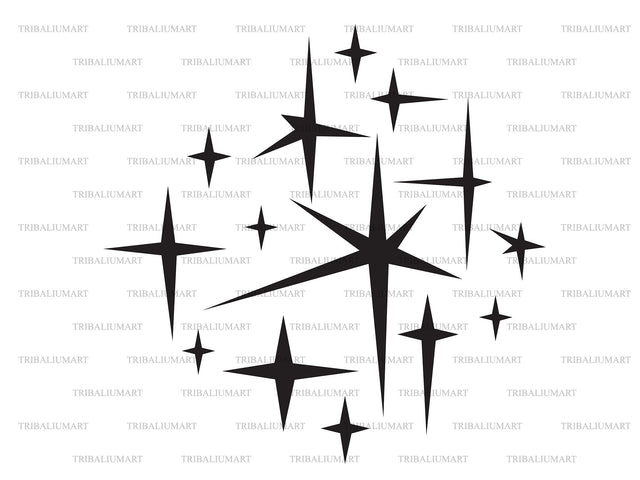 Sparkles SVG TribaliumArtSF 