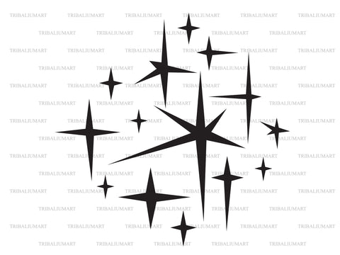 Sparkles SVG TribaliumArtSF 