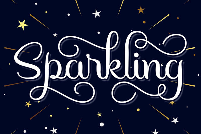Sparkling Font love script 
