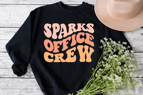 Sparks Office Crew Svg, Office Svg Work Office Office Svg, Designs Office Cut Files Co Workers svg, Office Cut Files Cricut Files Silhouette Files SVG Fauz 