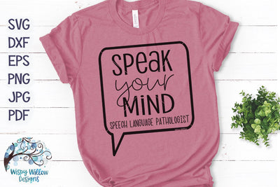 Speak Your Mind SVG SVG Wispy Willow Designs 