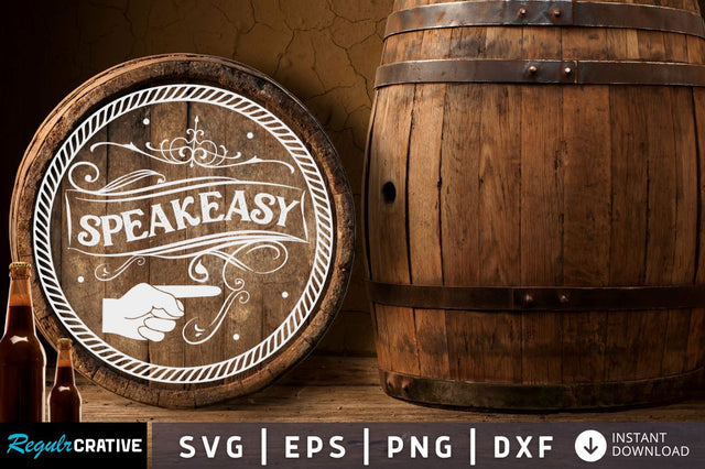 Speakeasy SVG SVG Regulrcrative 