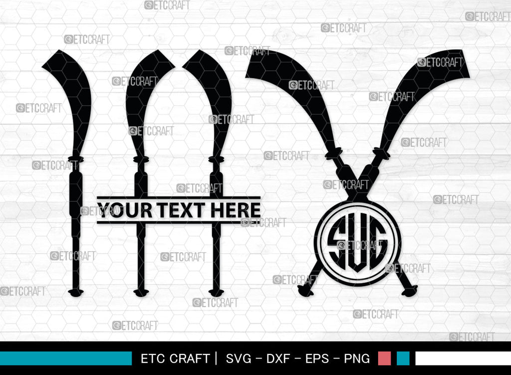 Spear Monogram, Weapon Silhouette, Spear SVG, Pike Weapon Svg, Sparta ...