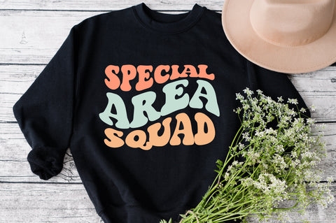 Special area squad svg wavy style svg, EPS PNG Cricut Instant Download SVG Fauz 