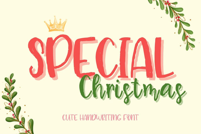 Special Christmas Font Font AnningArts Design 
