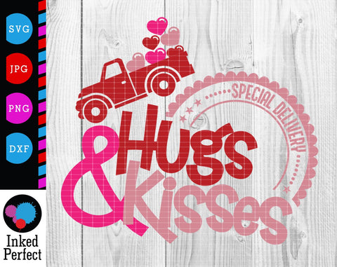 Special Delivery Hugs And Kisses SVG Inked Perfect 
