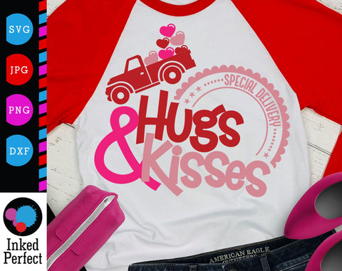 Special Delivery Hugs And Kisses SVG Inked Perfect 