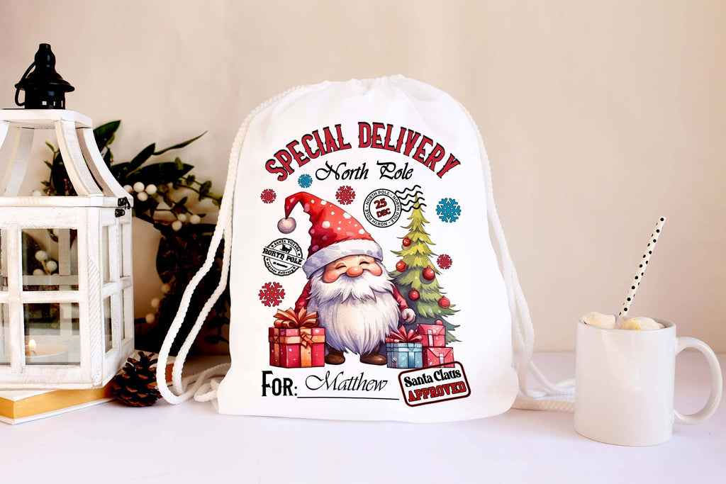 Special Delivery Santa Sack PNG Printable - So Fontsy