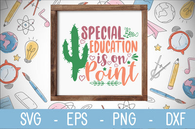 special education is on point SVG cut file SVG Svgcraft 