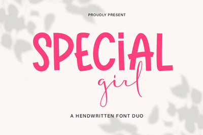 Special Girl Font gatype 