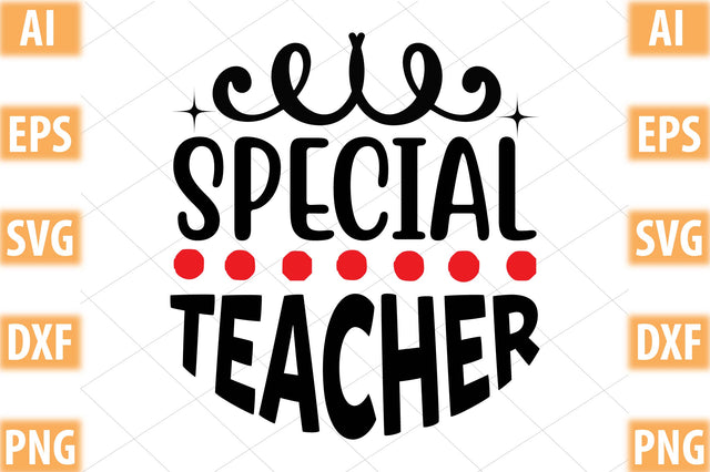 special teacher SVG SVGista 