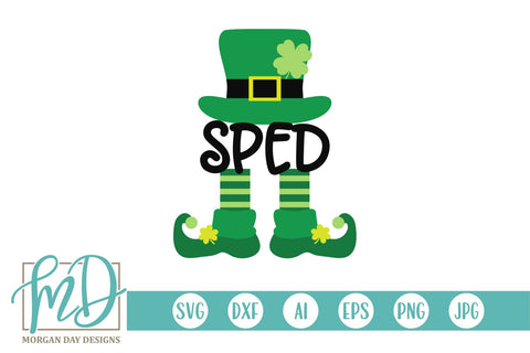 SPED Leprechaun SVG Morgan Day Designs 