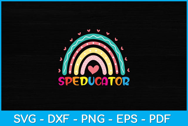 Speducator Special Education Teacher Svg Design SVG artprintfile 