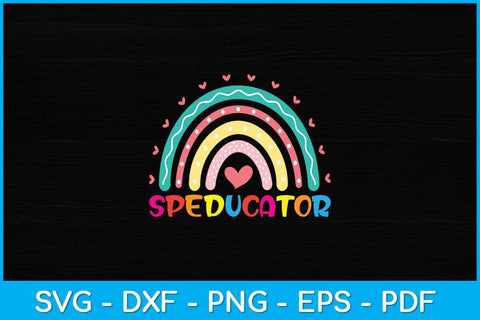 Speducator Special Education Teacher Svg Design SVG artprintfile 