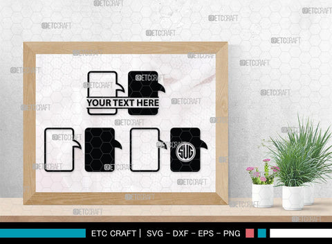 Speech Bubbles Monogram, Speech Bubbles Silhouette, Speech Bubbles SVG, Text Bubble Svg, Word Bubble Svg, Thought Bubbles Svg, Talk Bubble Svg, SB00446 SVG ETC Craft 